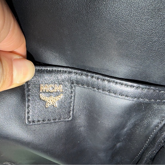 MCM mini Pink Backpack - Picture 7 of 8